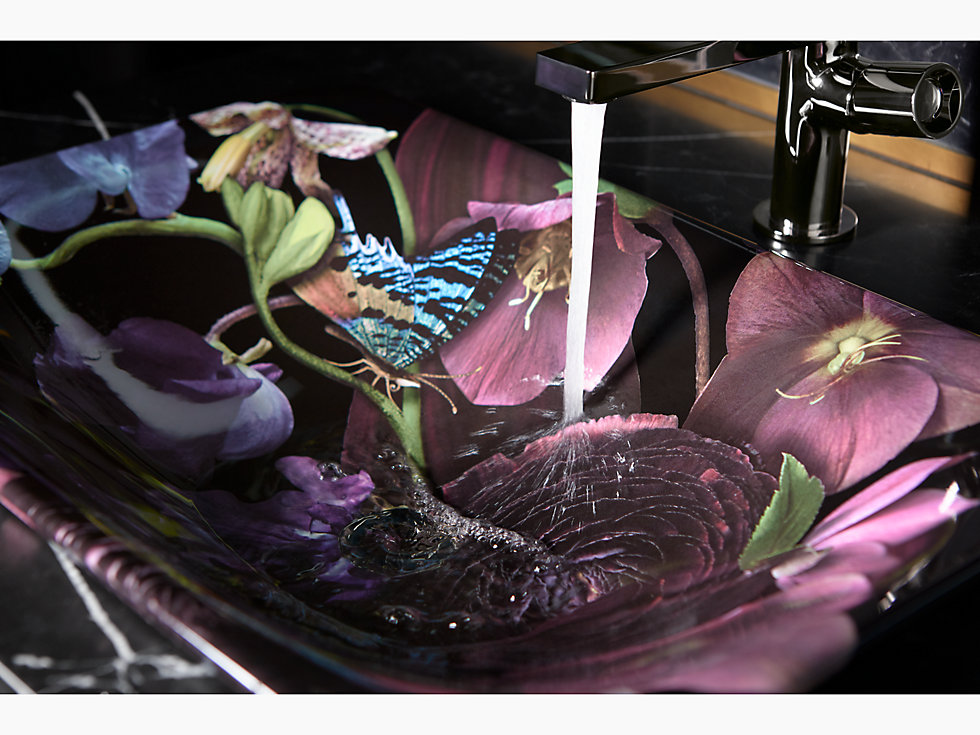 Kohler - Dutchmaster Midnight Floral™ Carillon™  21-1/4